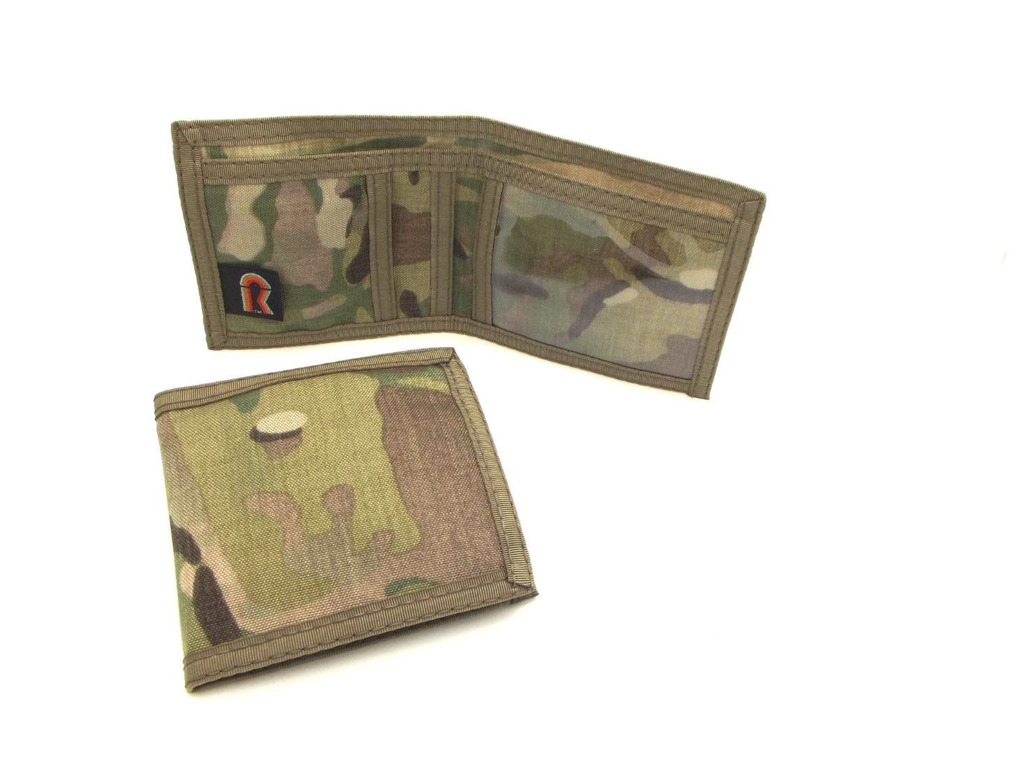 Rainbow Compact Bifold Wallet - Multicam image