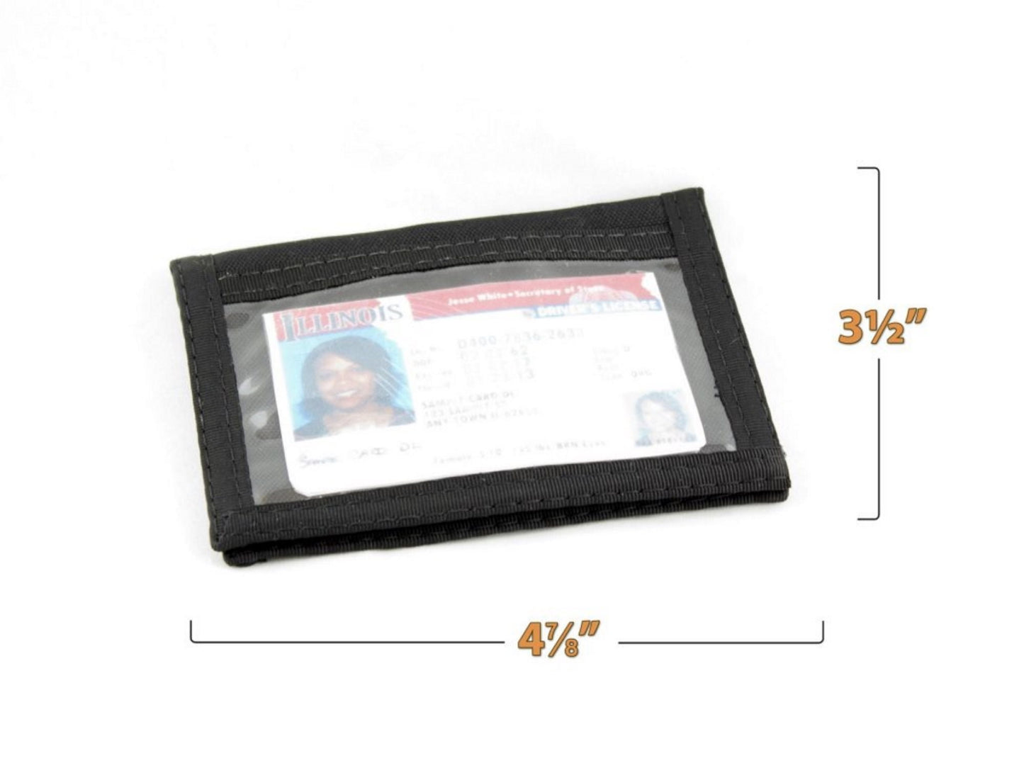 RFID Protected Dual Sided Pocket or Purse ID Holder - 88PL2B-RFID