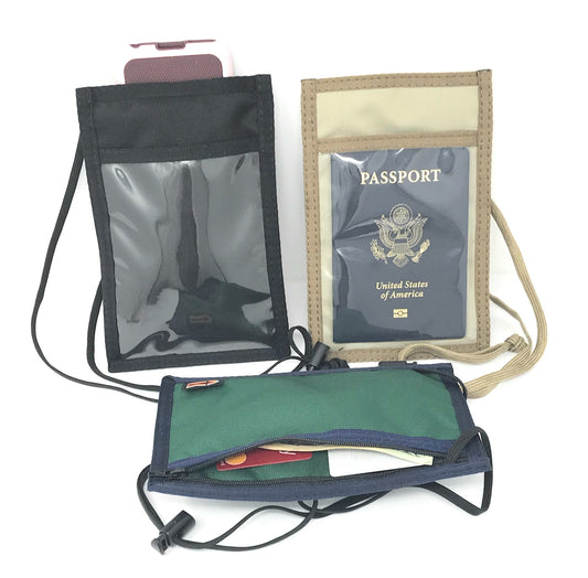 LUZ Passport Holder w/RFID Protection and Cell-Phone Pocket image 0