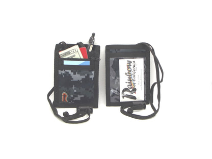 Vertical Neck ID Holder w/Adjustable Strap - 88IDV-A - NWU (US Navy Camouflage) image
