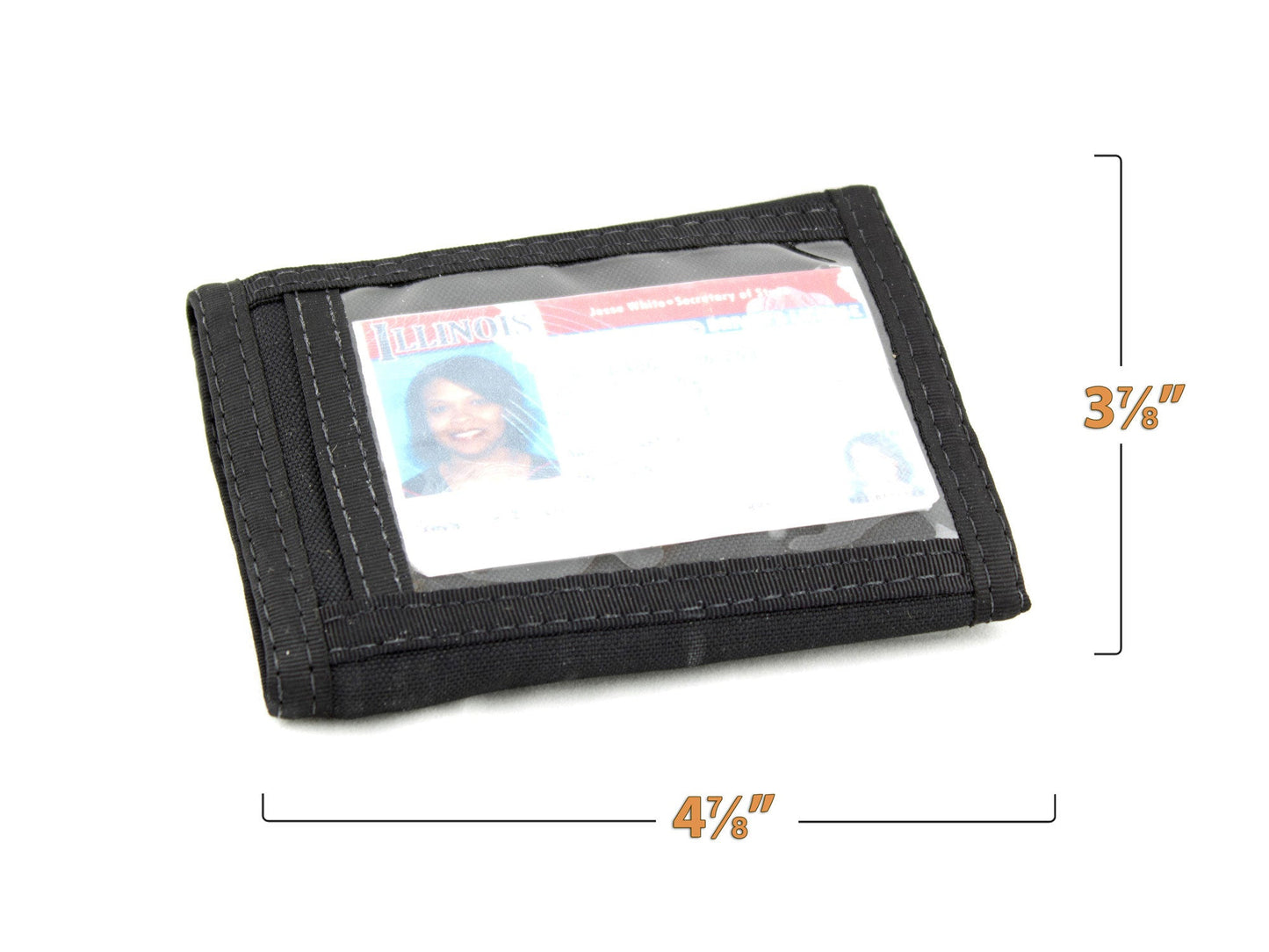 RFID Bifold Wallet with Outside ID Window -11PL-RFID-ID image 1