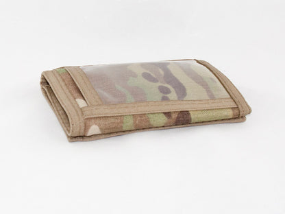 Camouflage RFID Trifold Wallet with Outside ID Window - Multi-cam - 17CMW-RFID-ID-MCAM