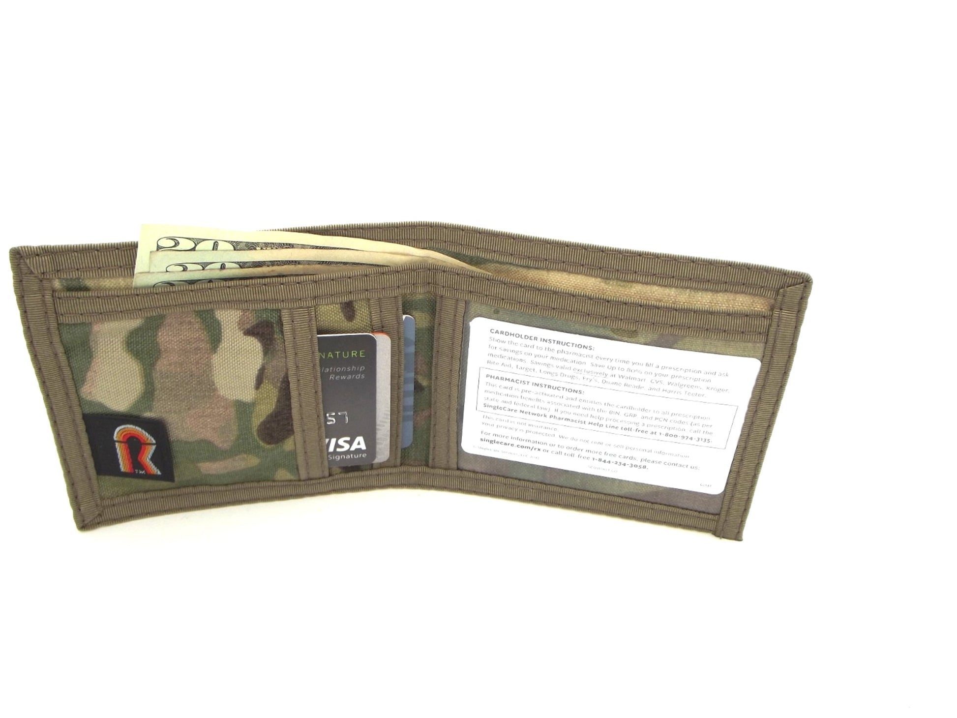Rainbow Compact Bifold Wallet image 1