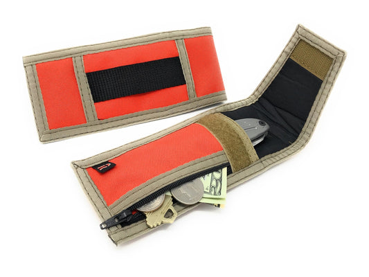 Mini Flashlight or Knifecase Holder - w/Outside Zipper Pocket image 0