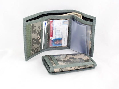 Camouflage Trifold ID Wallet with Outside & Inside ID - 17CMW image 0