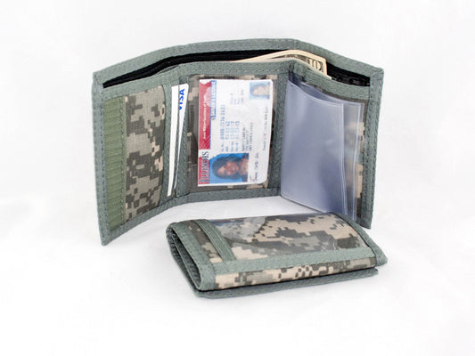 Camouflage Trifold ID Wallet with Outside & Inside ID - 17CMW image 0