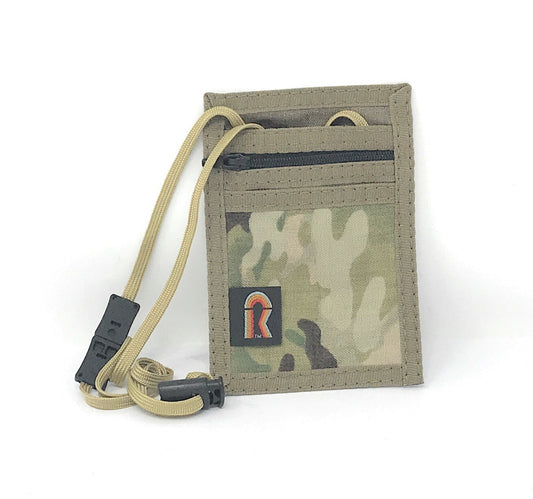Vertical Neck ID Holder w/Adjustable Strap - 88IDV-A - Multicam image