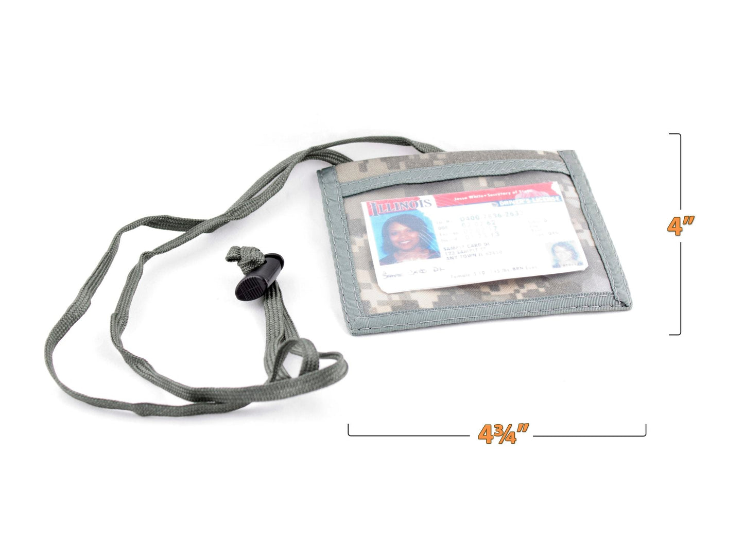Versatile ID Holder with Adjustable Strap image 1