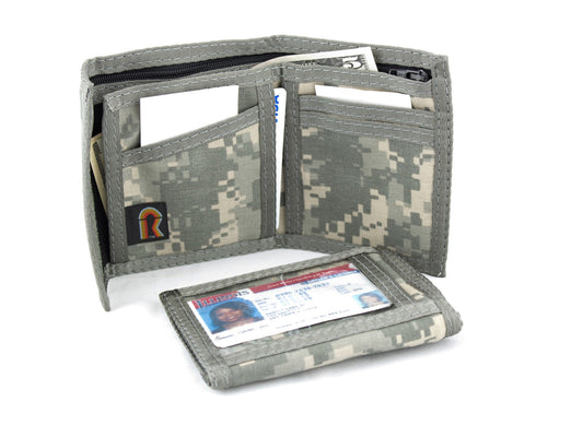 Original Rainbow Camouflage Bifold ID Wallet. image 0