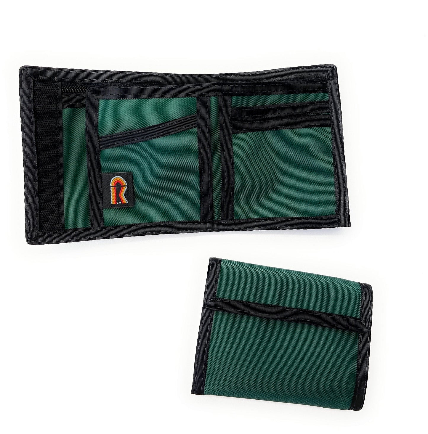 Original Bifold Wallet with RFID Blocking Panel - 11PL-RFID - Hunter Green w/Black Trim image