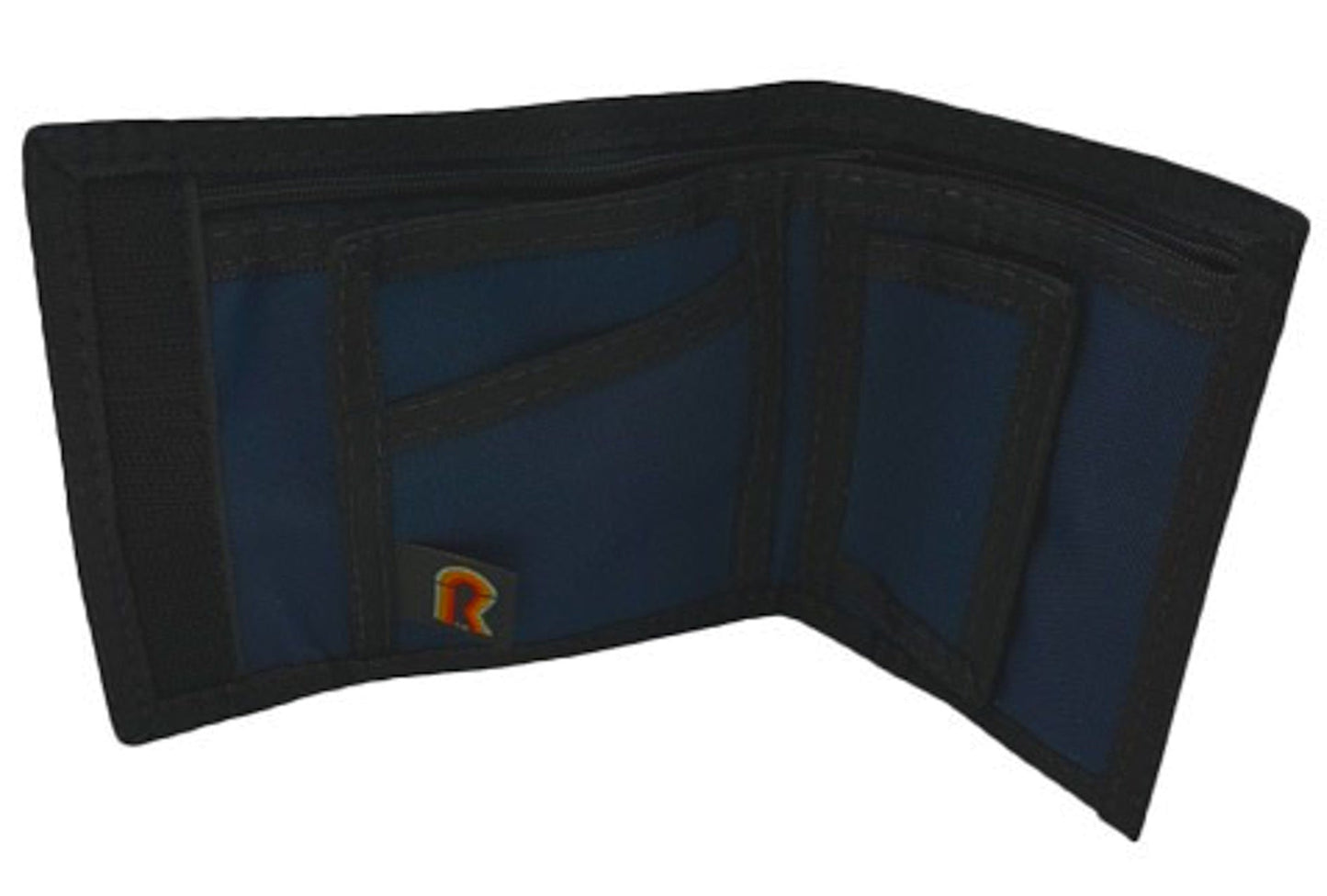 California Bifold Wallet with Inside Hook & Loop Pocket - 12PL - Navy Blue image