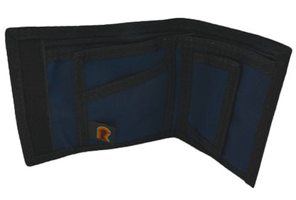 California Bifold Wallet with Inside Hook & Loop Pocket - 12PL - Navy Blue image