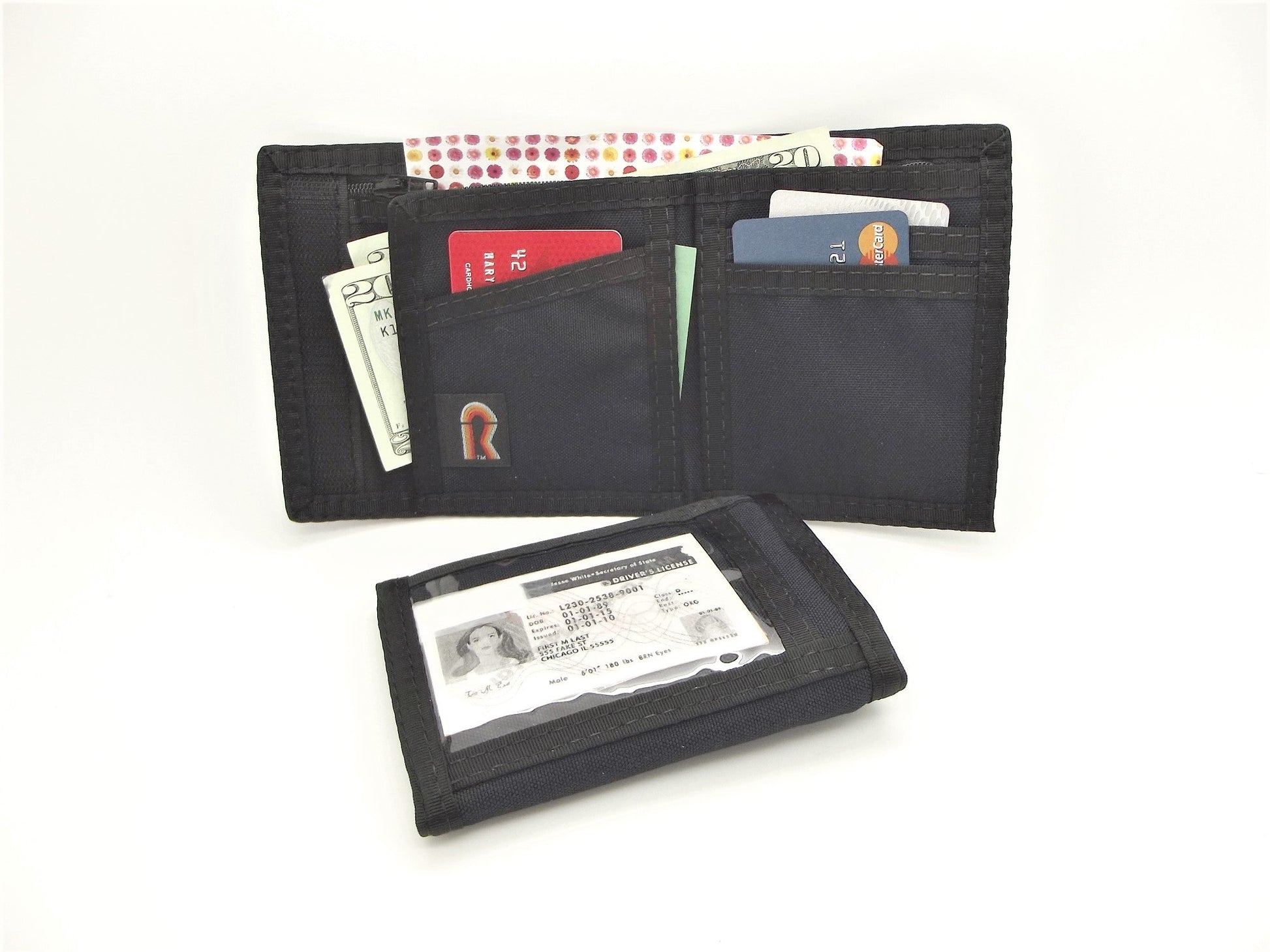 Original Rainbow Bifold ID Wallet - 11PLIDB - LAPD (Dark Blue) image