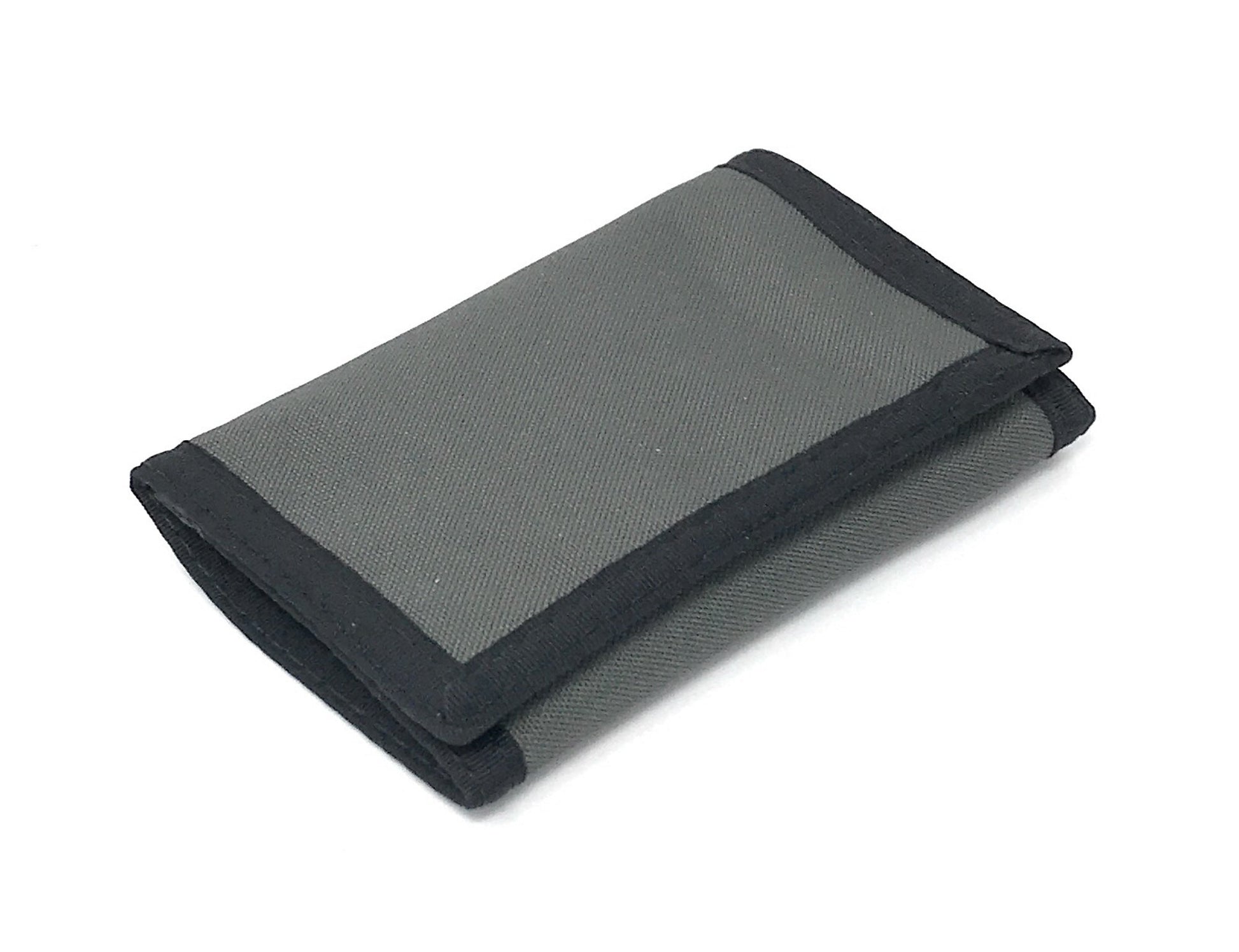 RFID Trifold Wallet w/Inside ID Window - 17PLW-RFID - Smoke w/Black Trim image