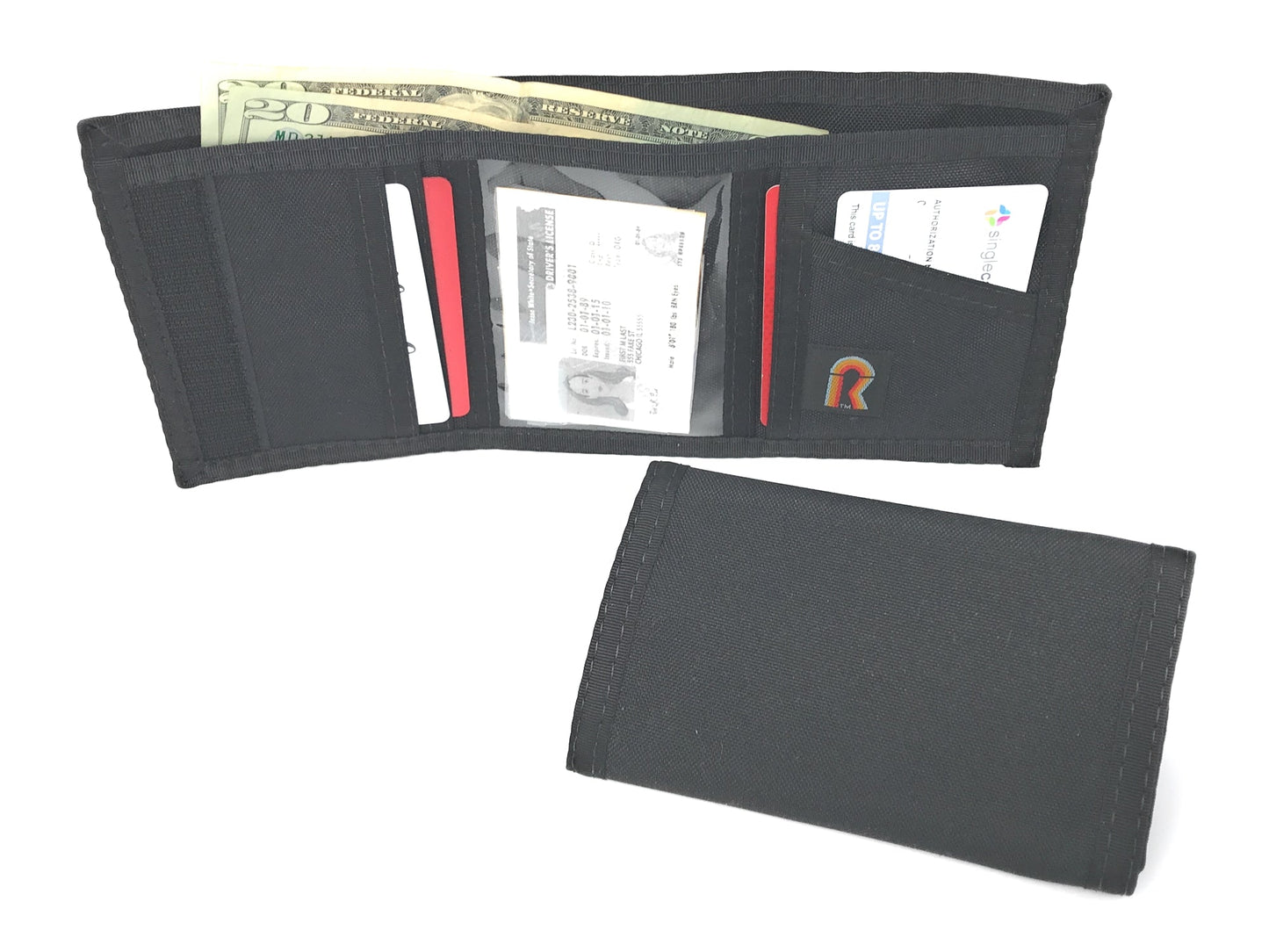 RFID - Trifold Basic - Black - 17PLW-NZ-RFID-BLK image 0