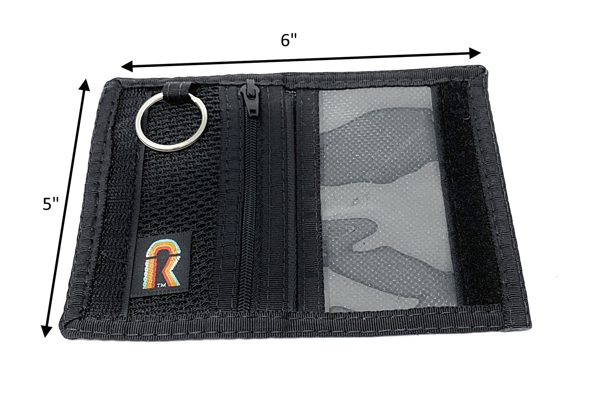 Minimalist Front Pocket Slim Wallet / Inside Keyring Lanyard Attachable / 76PL-V2 image 2