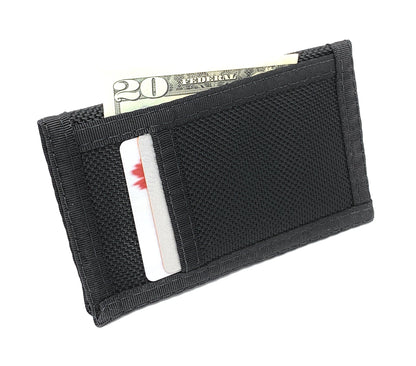 Minimalist Front Credit Card Pocket Slim Wallet / Inside Keyring Lanyard Attachable / V3 image 0