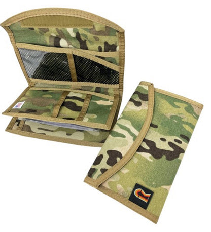 Rainbow Organizer and Checkbook Wallet 18JP  -  Limited Supply - Multicam image