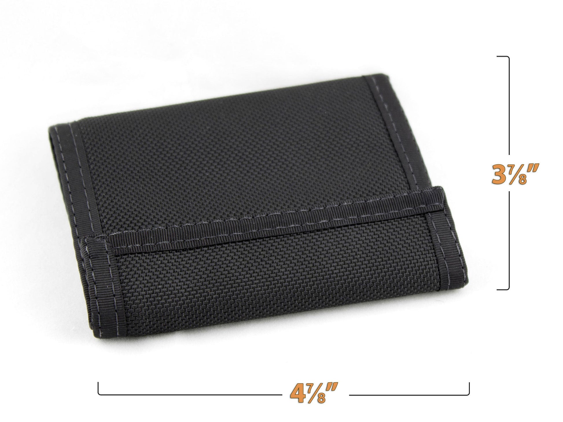Original Rainbow Bifold Wallet in Ballistic Nylon - Black image 1