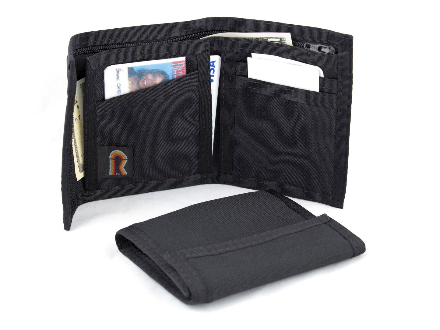 Original Rainbow Bifold Wallet - 11PL - Black image
