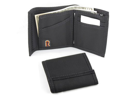 Original Rainbow Bifold Wallet in Ballistic Nylon - Black image 0