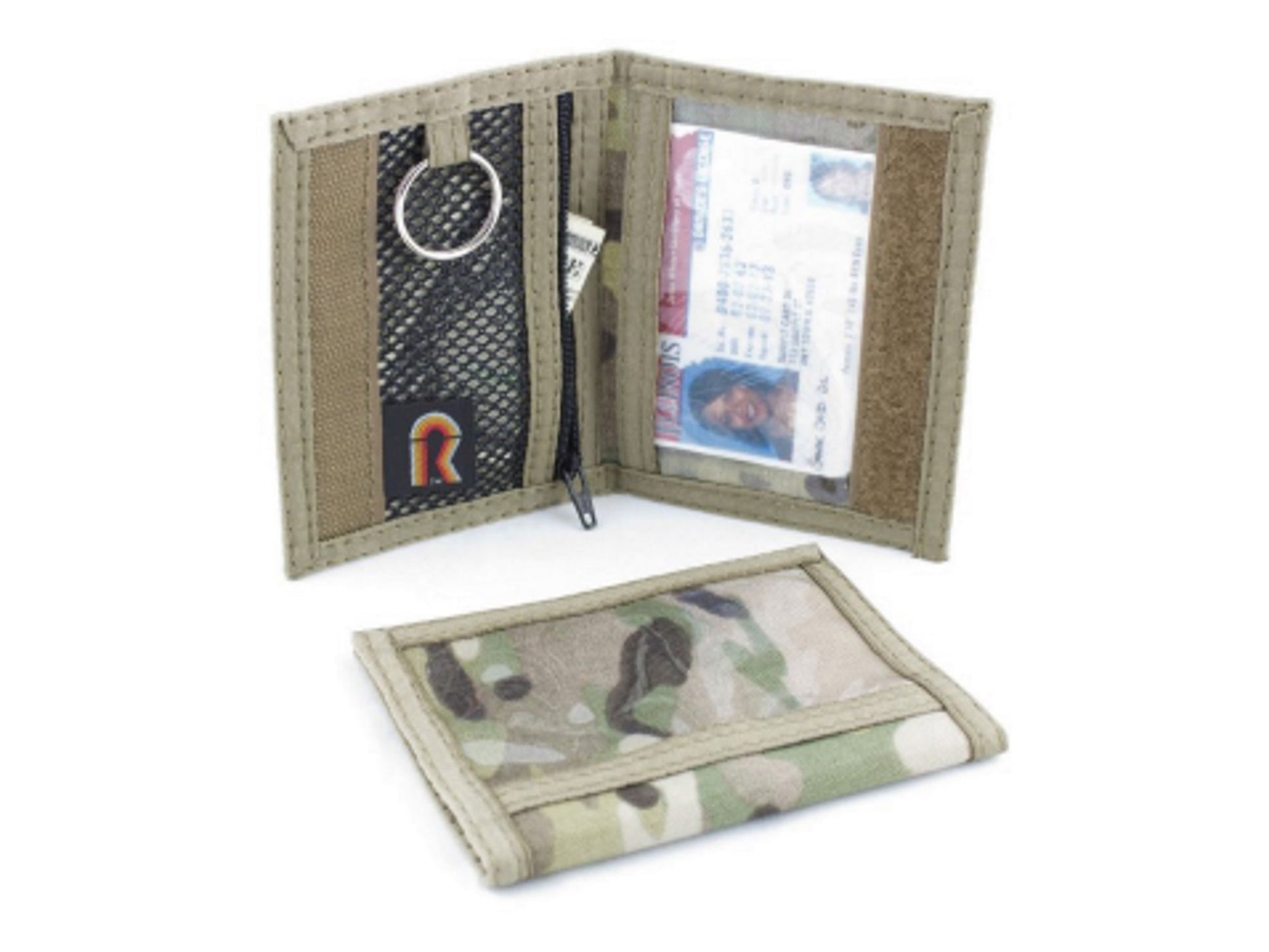 Dual sided Pocket or Purse ID Holder  - (Increase available Capacity  - Add  Wallet Insert $1 More) image