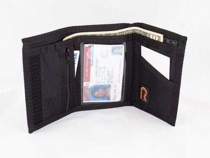 Trifold Wallet w/ RFID Blocking Panel & Inside Mini-Zipper Pocket - 17PLZ-RFID image 1