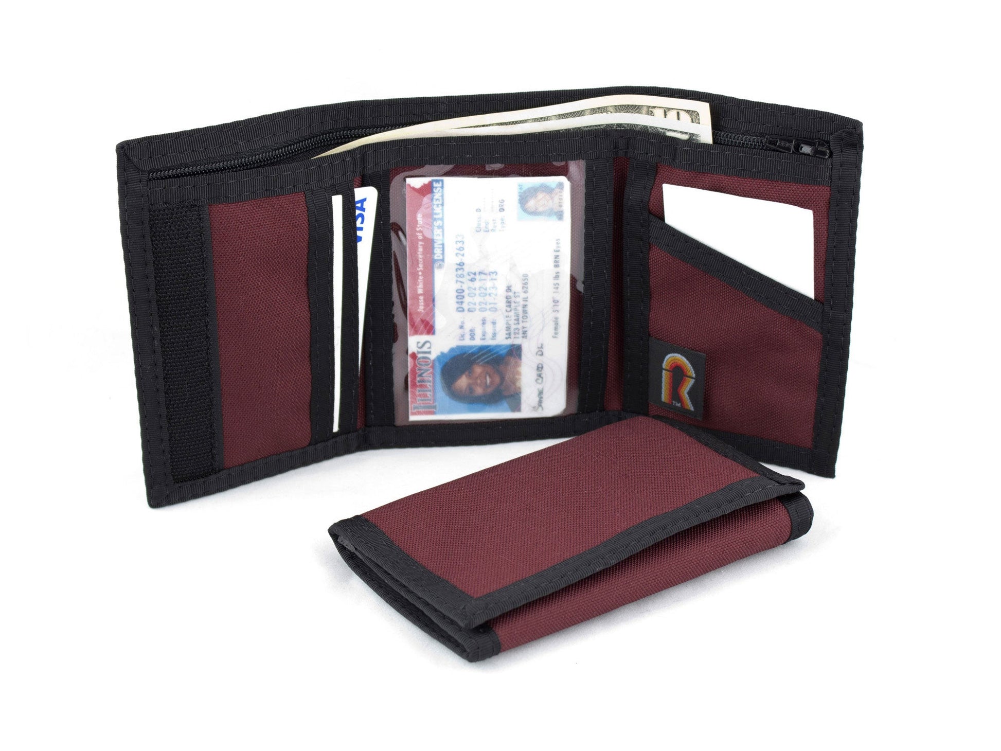 Trifold Wallet - 17PLW - Burgundy image