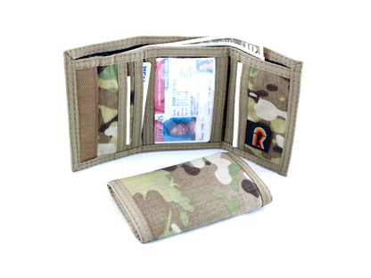 RFID Trifold Wallet w/Inside ID Window - 17PLW-RFID - Multicam image