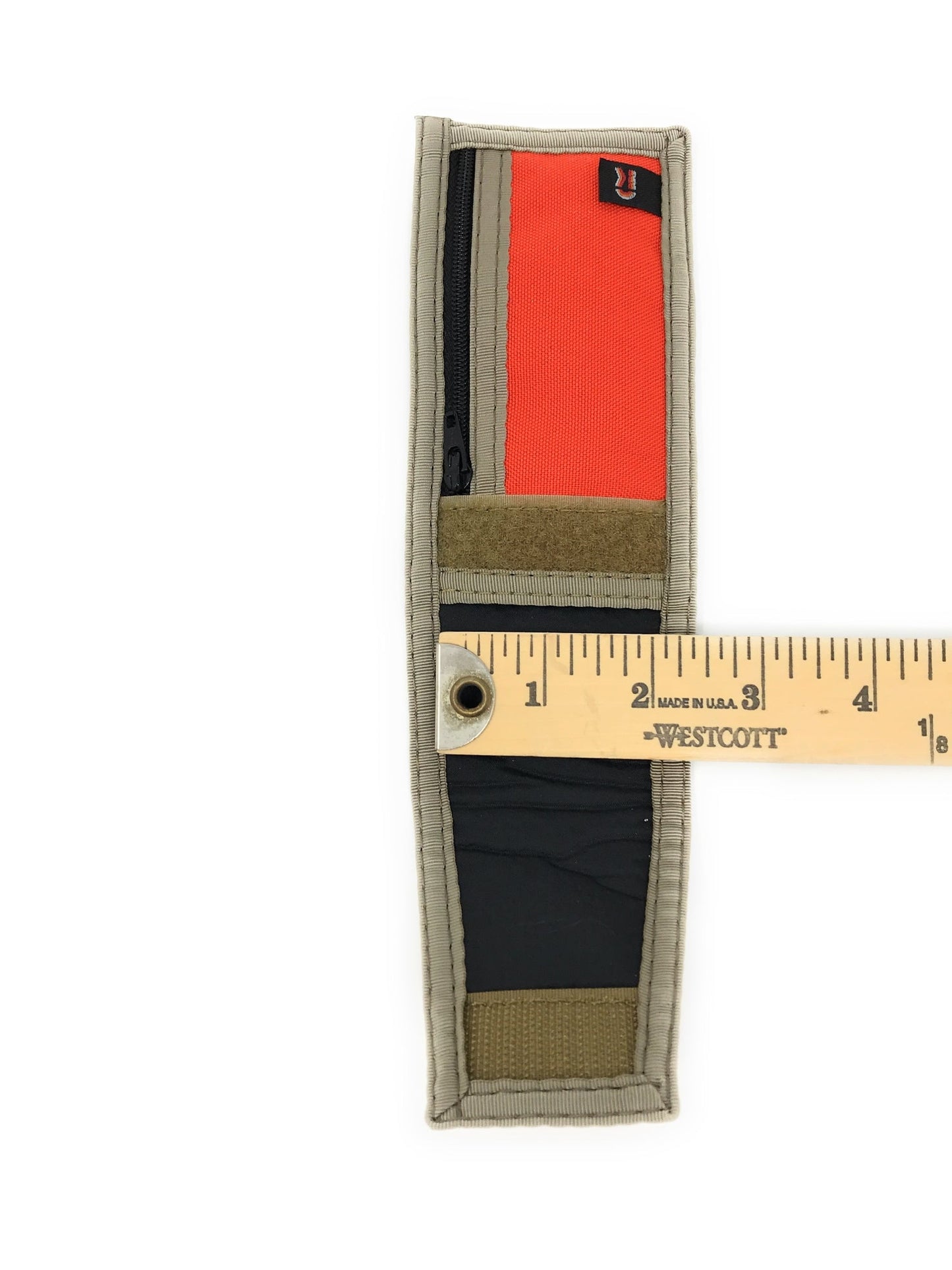 Mini Flashlight or Knifecase Holder - w/Outside Zipper Pocket image 3
