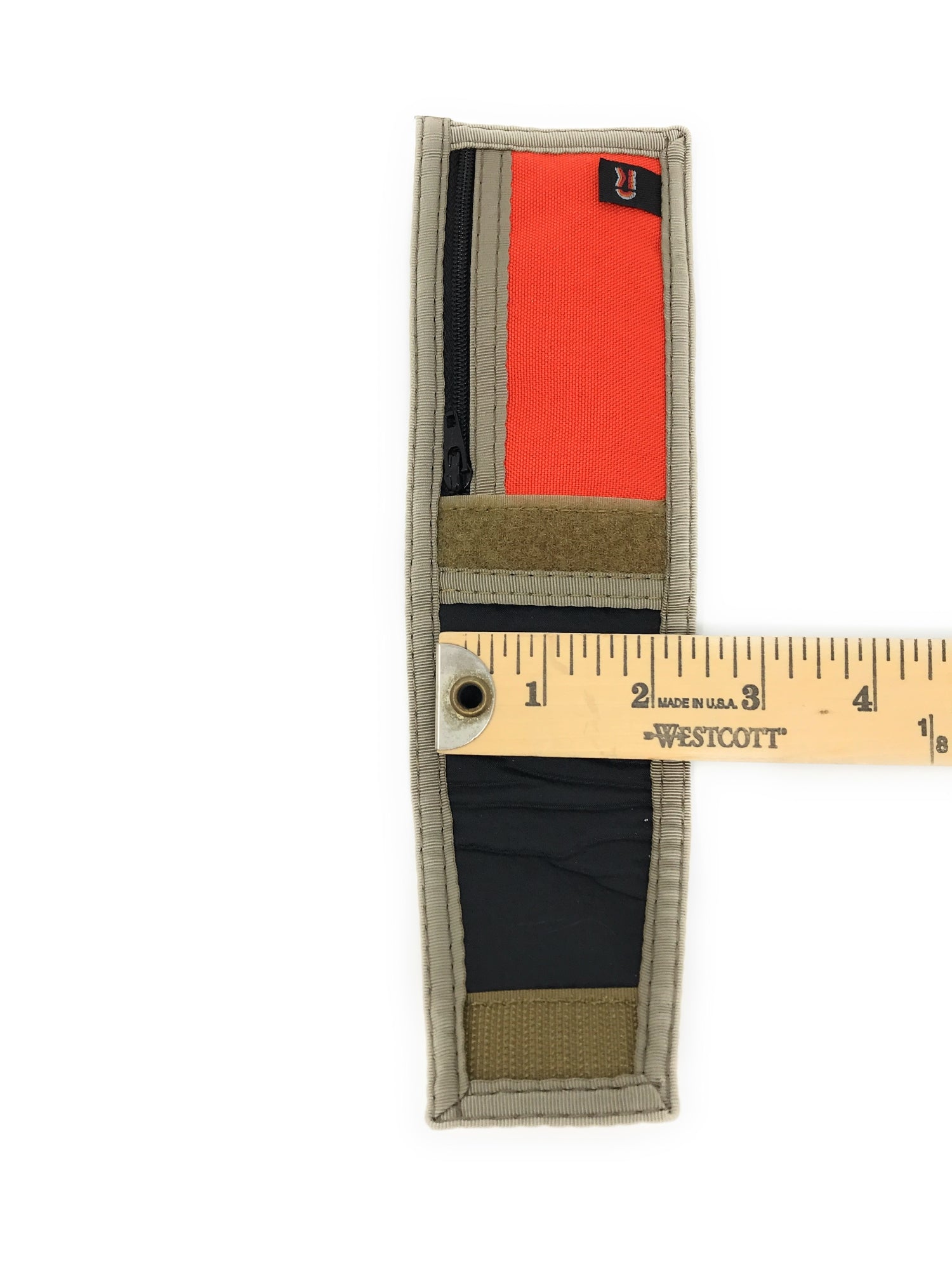 Mini Flashlight or Knifecase Holder - w/Outside Zipper Pocket image 3
