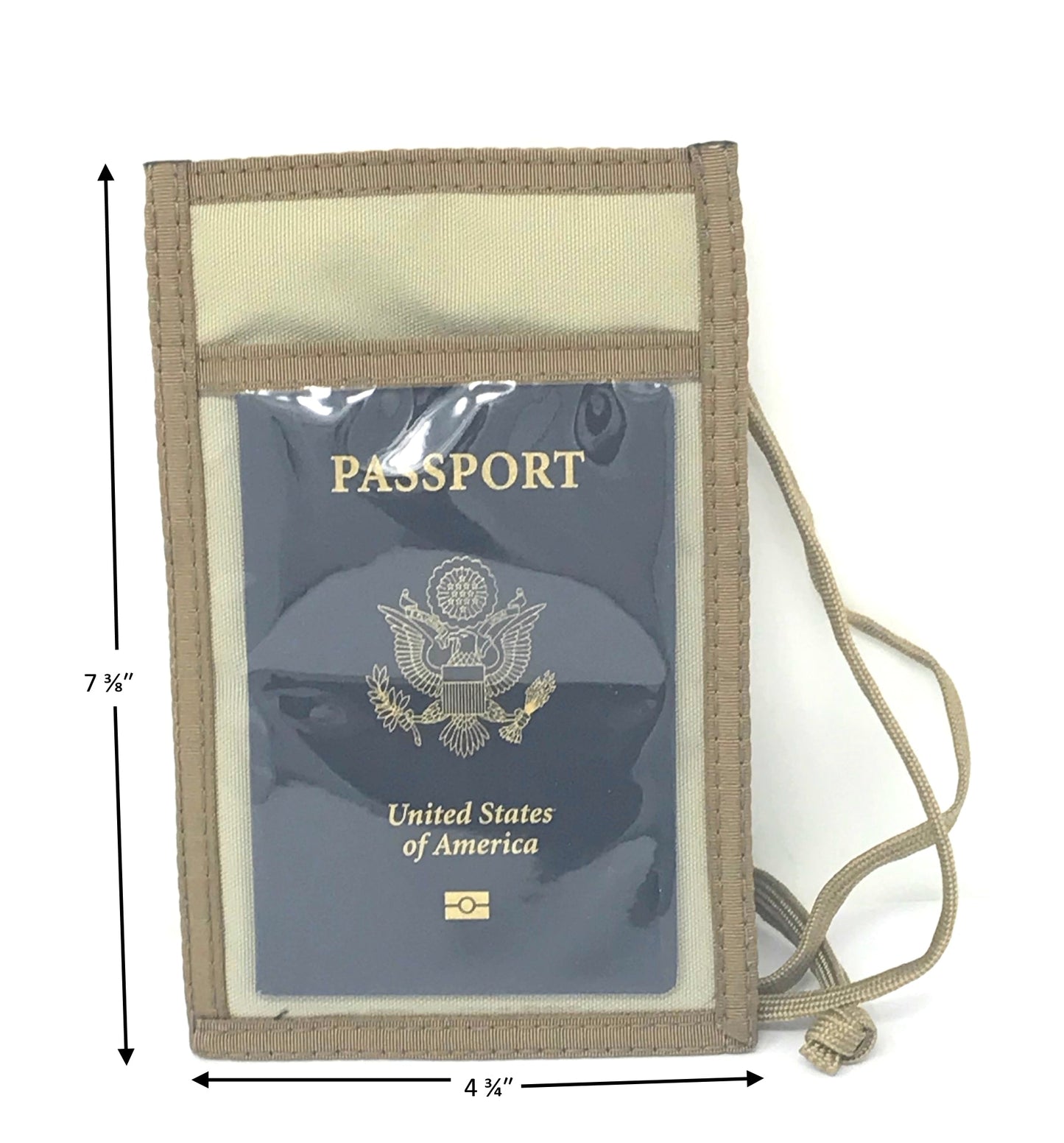 LUZ Passport Holder w/RFID Protection and Cell-Phone Pocket image 1