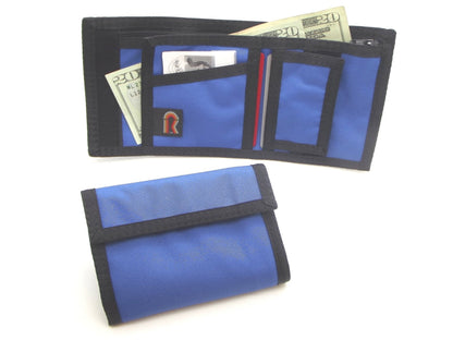 California Bifold Wallet with RFID Blocking Panel - 12PL-RFID (Copy) - Royal Blue w/Black Trim image