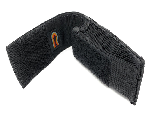 Black Utility / Pocket Knife Tactical Sheath Fits up to 4  3/4in Knife w/Malice Clip.  Made in USA - 90US-BLK image 0