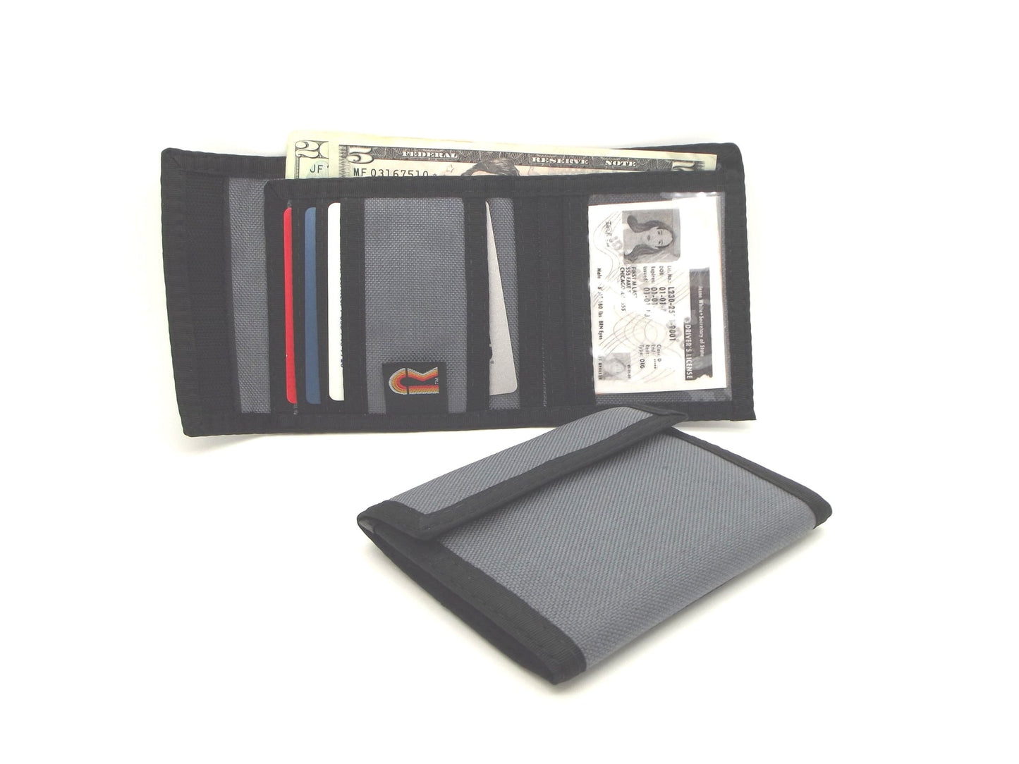 RFID Rainbow Credit Card Bifold Wallet image 0