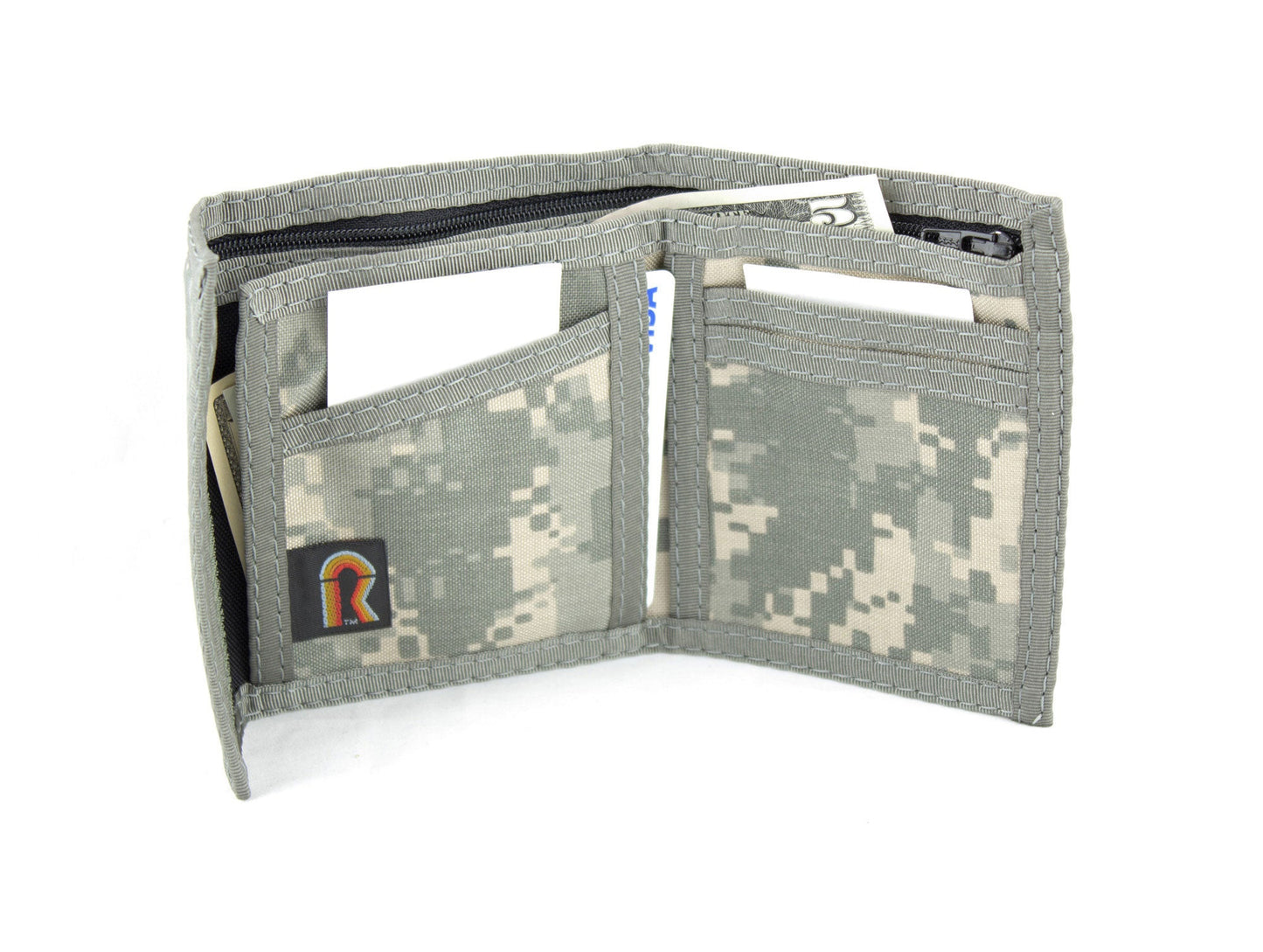 Original Rainbow Camouflage Bifold ID Wallet. image 1