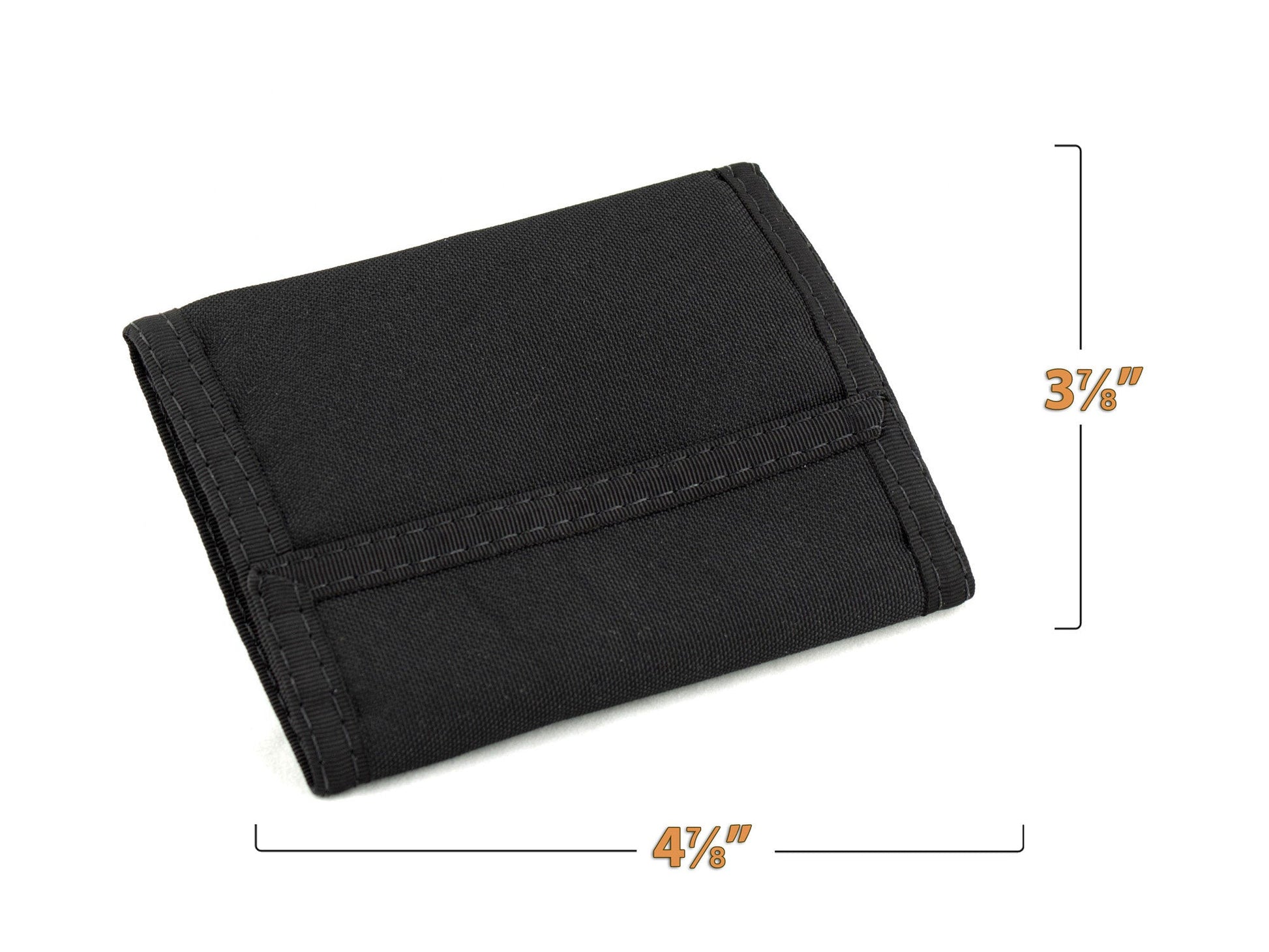 Rainbow Bifold Wallet with inside ID Window/ Black  10PL-BLK image 1