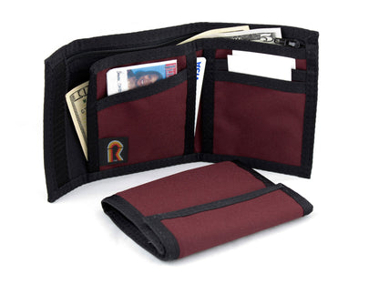 Original Rainbow Bifold Wallet - 11PL - Burgundy image