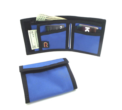 Original Bifold Wallet with RFID Blocking Panel - 11PL-RFID - Royal Blue w/Black Trim image