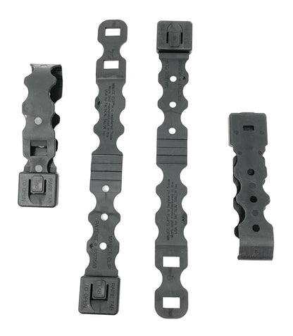 Tactical Tailor Fight Light Malice Clips - 4 pack - Black, Short ( 3 Inches - Folded) image