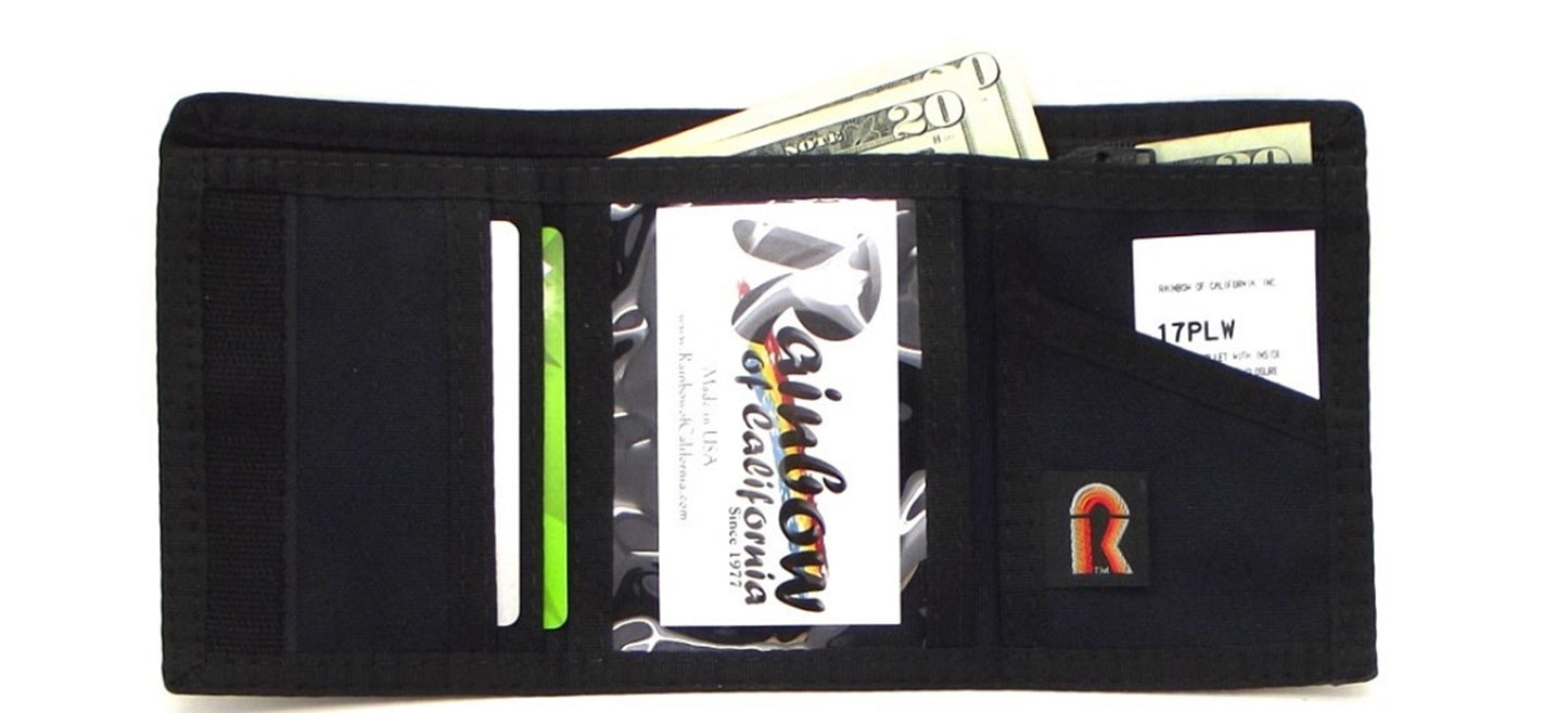 RFID Trifold Wallet w/Inside ID Window - 17PLW-RFID