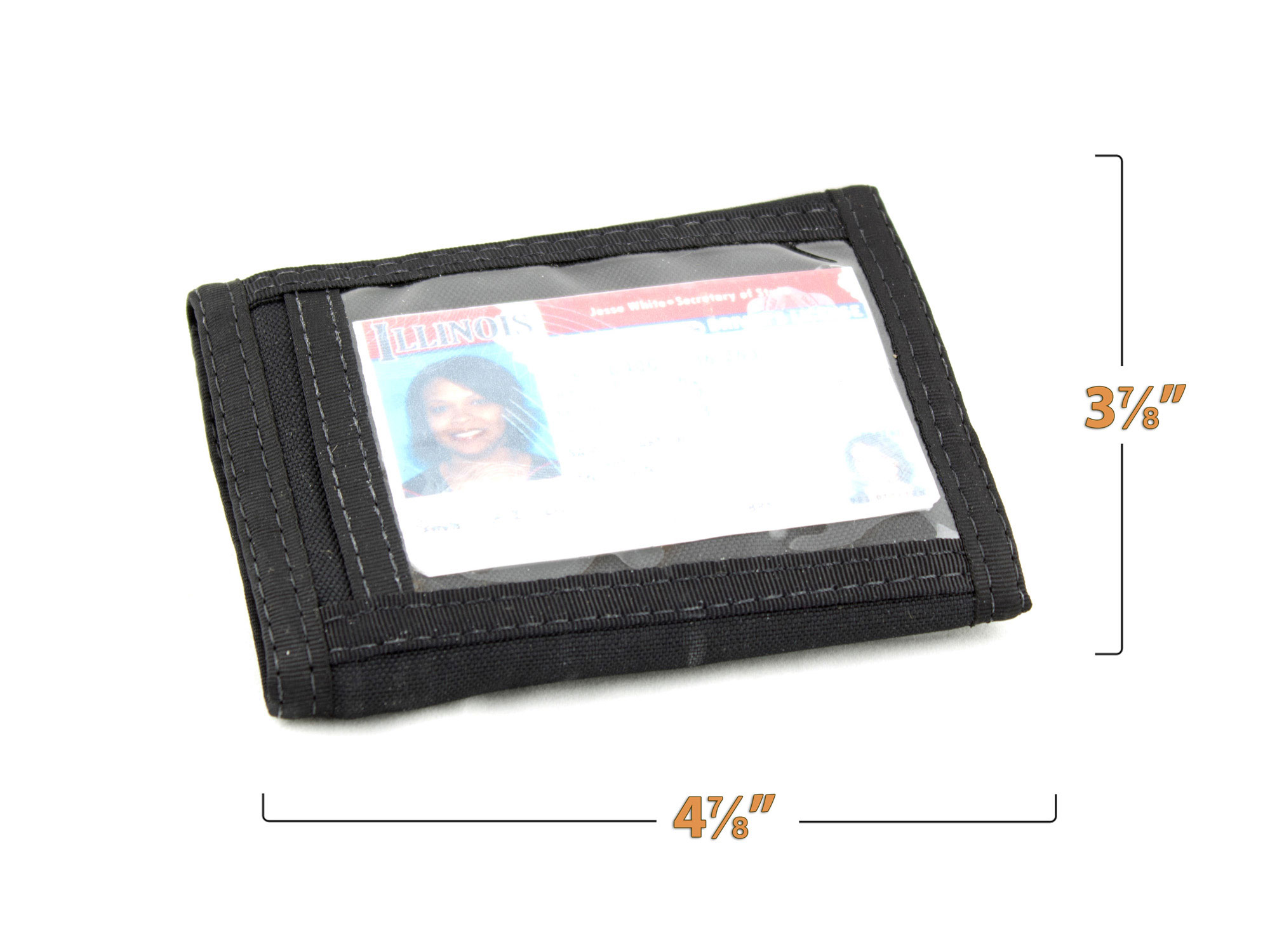 RFID Bifold Wallet with Outside ID Window -11PL-RFID-ID – Rainbow of ...