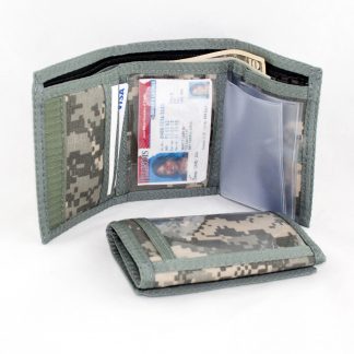 Camouflage Trifold ID Wallet with Outside & Inside ID - 17CMW