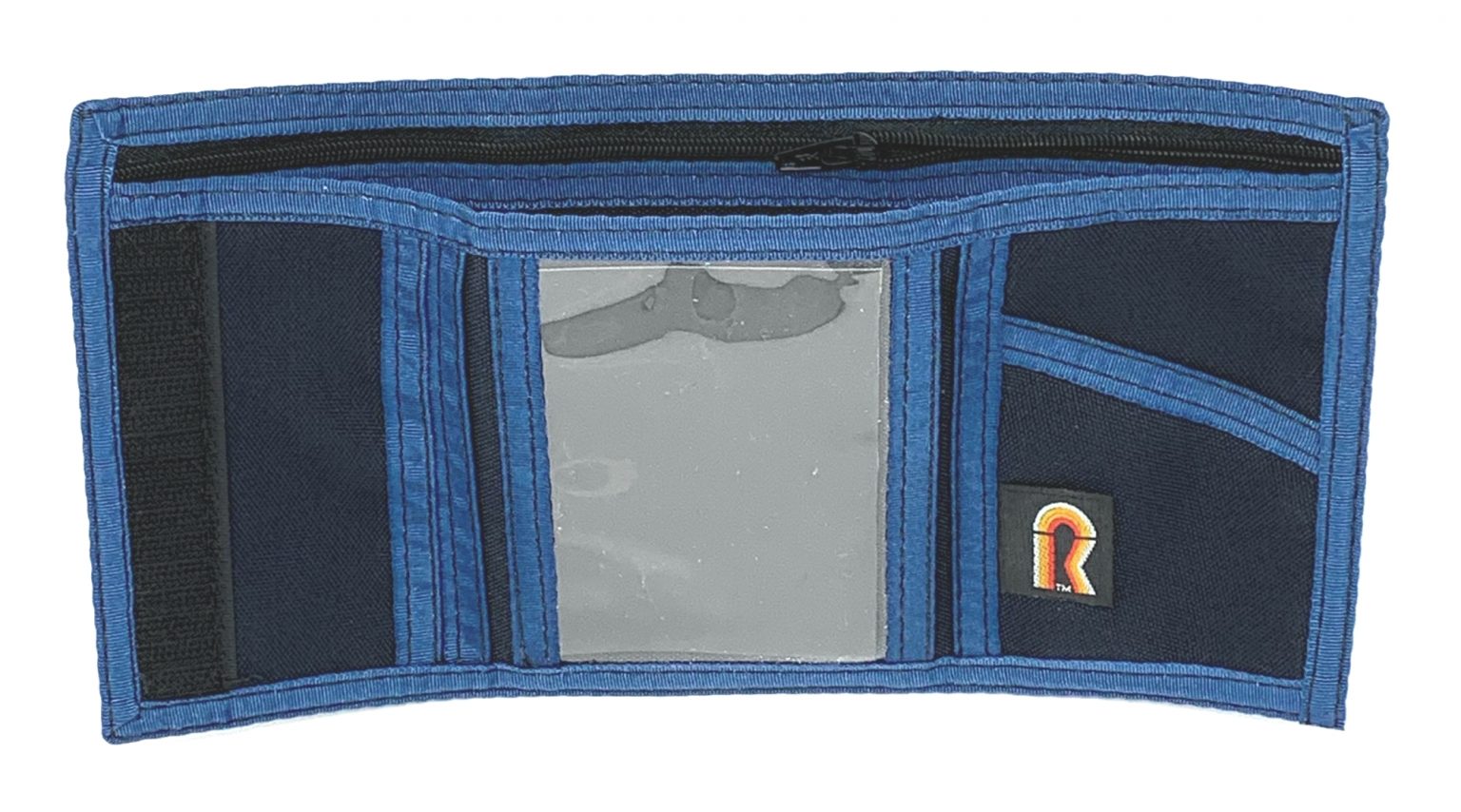 RFID Trifold Wallet with Outside ID Window 17PLWBRFIDID Rainbow